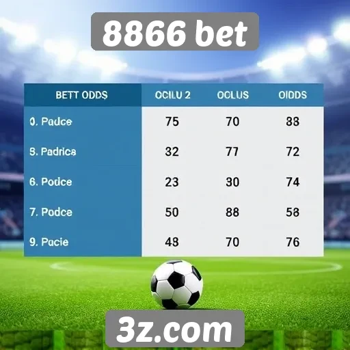 Comparativo de odds no 8866 bet e concorrentes