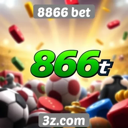 Variedade de jogos disponíveis no 8866 bet